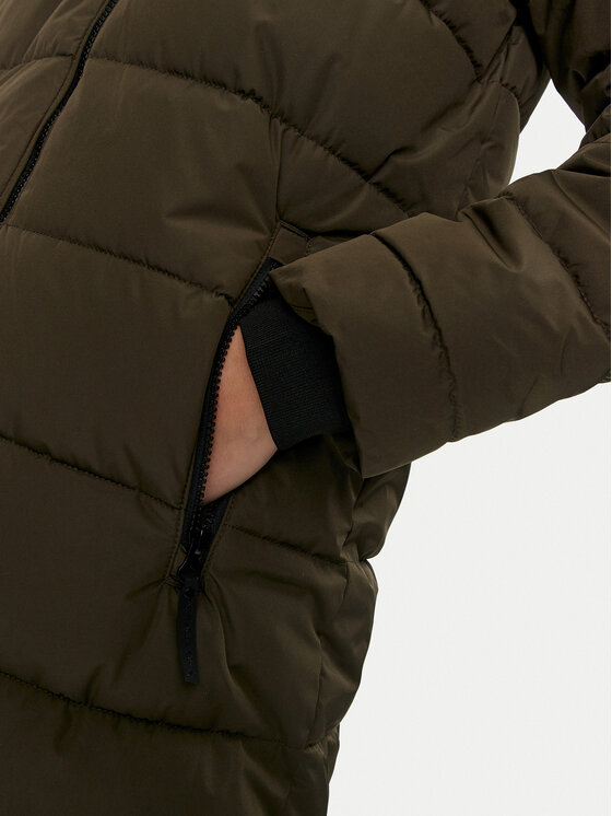 Whistler Whistler Zimska jakna Amaret W Long Puffer W234603 Zelena Regular Fit