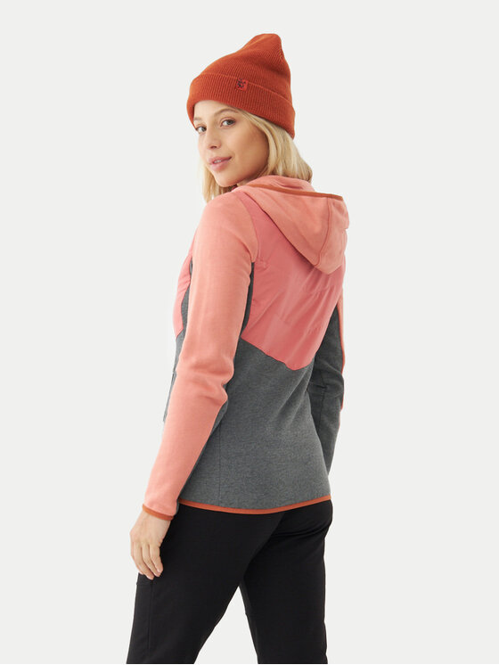 Viking Viking Kurtka przejściowa Bamboo Creek Hoodie Lady 750/25/3210 Różowy Regular Fit