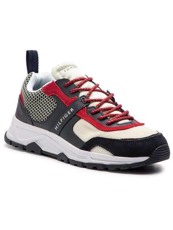 Tommy hilfiger material mix lightweight runner discount