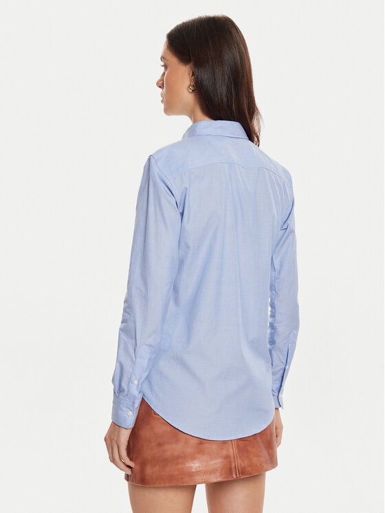 LAUREN RALPH LAUREN Lauren Ralph Lauren Cămașă 200940254001 Albastru celest Straight Fit