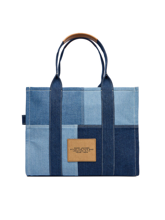 Marc Jacobs Marc Jacobs Geantă The Denim Large Tote Bag H018M06FA21 Albastru