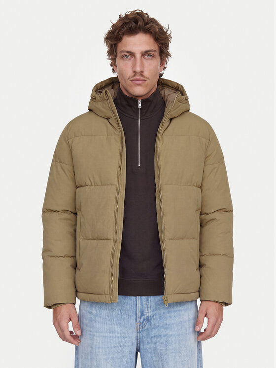 Jack & Jones Зимно яке Galaxy 12303930 Бежов Regular Fit