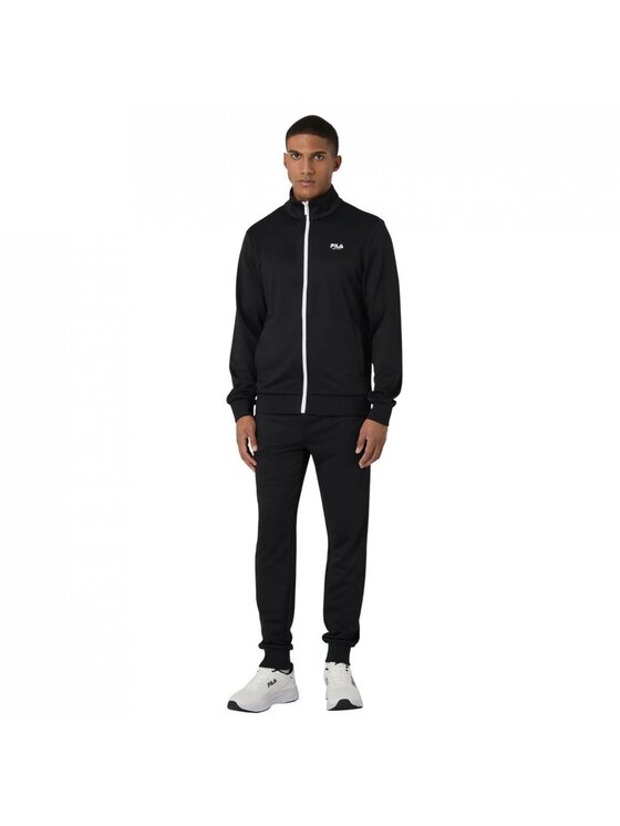 Fila Fila Tuta Saluzzo Slim Logo Track Set Nero Regular Fit