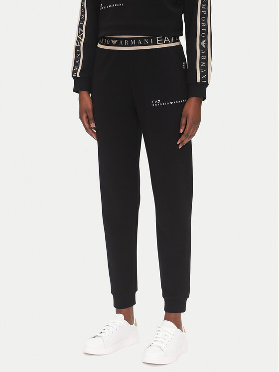 EA7 Emporio Armani EA7 Emporio Armani Спортивний костюм 7W000283 AF12501 UC001 Чорний Regular Fit