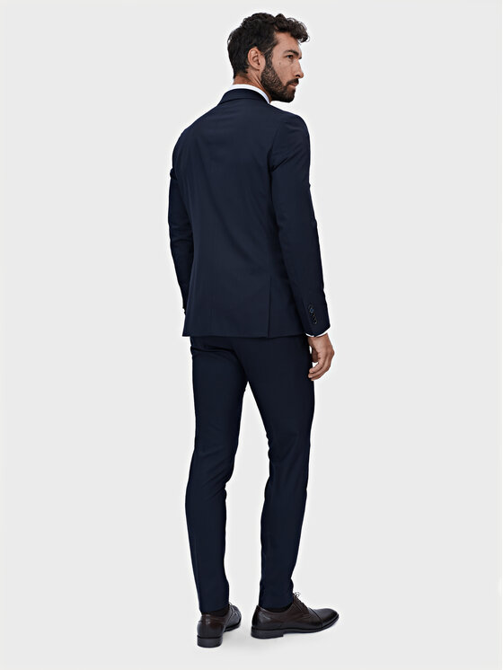 Evenemen Evenemen Garnitur Senatt Granatowy Slim Fit