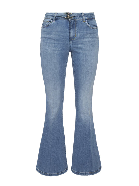 Liu Jo Liu Jo Džínsy UA6159 D0264 Modrá Flare Fit