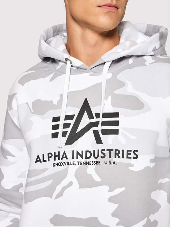 Alpha Industries Alpha Industries Суитшърт Basic 178312C Сив Regular Fit