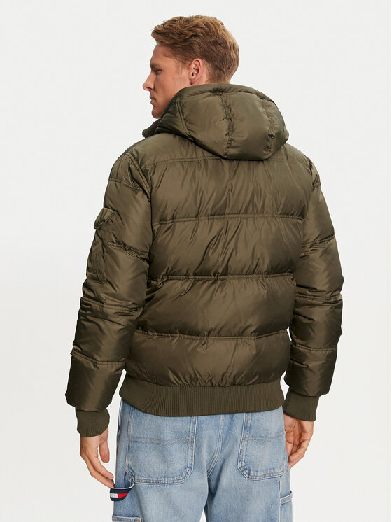 Bomboogie Bomboogie Geacă din puf JM603VTNIW3 Verde Regular Fit
