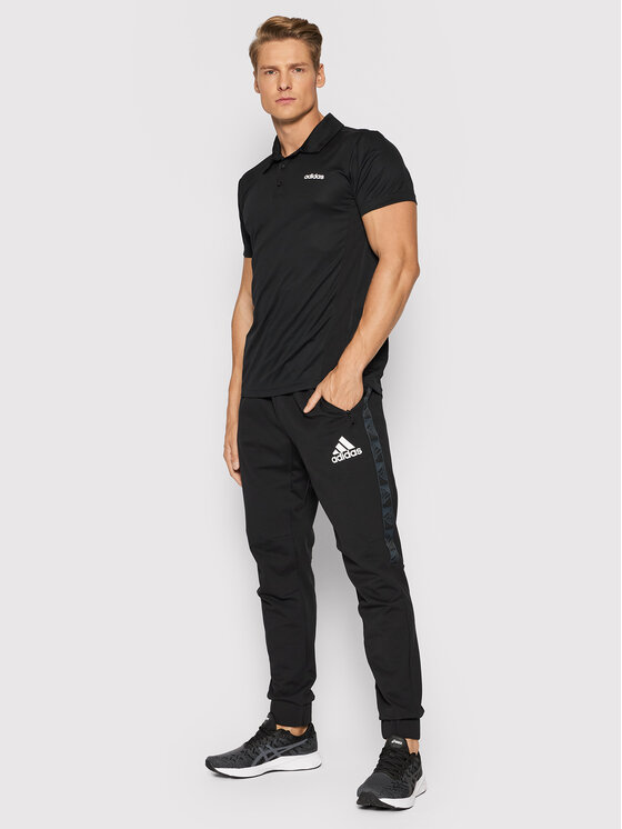 adidas AEROREADY Designed to Move Sport Motion Logo Pants - Black | adidas  US