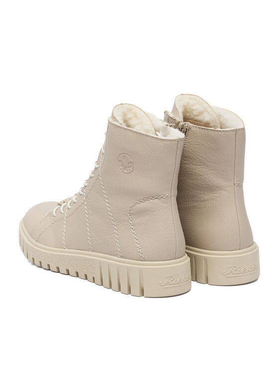 Rieker Rieker Schnürschuhe Y3420-61 Beige