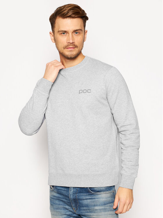 POC POC Bluza 61531 Szary Regular Fit