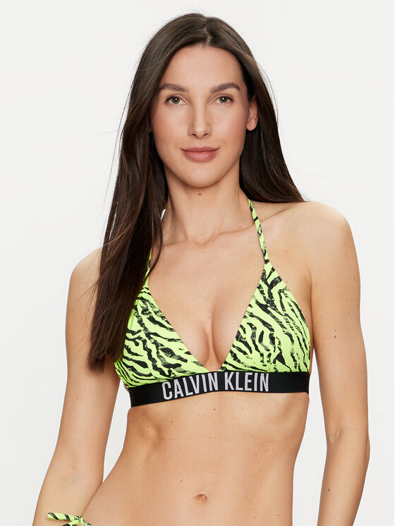 Calvin Klein Swimwear Gornji Del Bikini KW0KW02331 Zelena