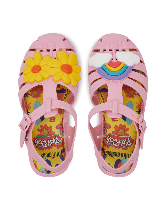 Melissa Melissa Sandały Mini Melissa Possession + Play Doh Inf M 35988 Różowy