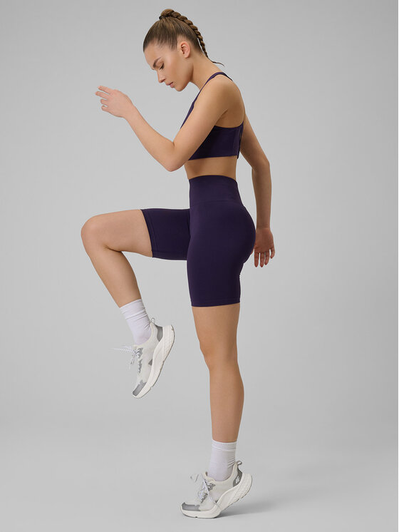 4F 4F Szorty sportowe MULTI ACTIVE Fioletowy Slim Fit