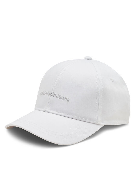 Șapcă Calvin Klein Jeans Institutional Cap K60K608849 Alb