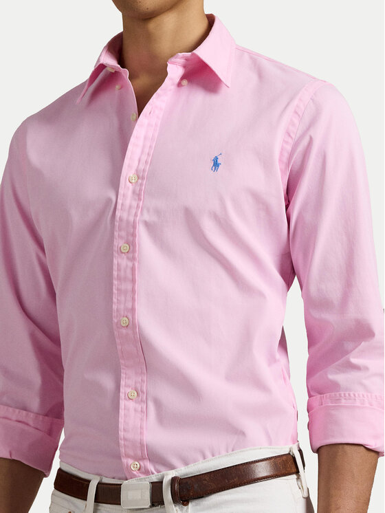 Polo Ralph Lauren Polo Ralph Lauren Koszula 710937993016 Różowy Custom Fit