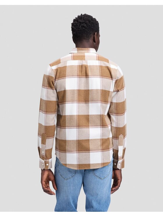 Lee Lee Koszula SURE SHIRT Biały Regular Fit
