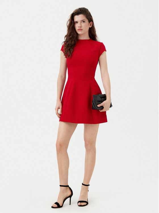 BARDOT BARDOT Koktel haljina 59329DB Crvena Regular Fit