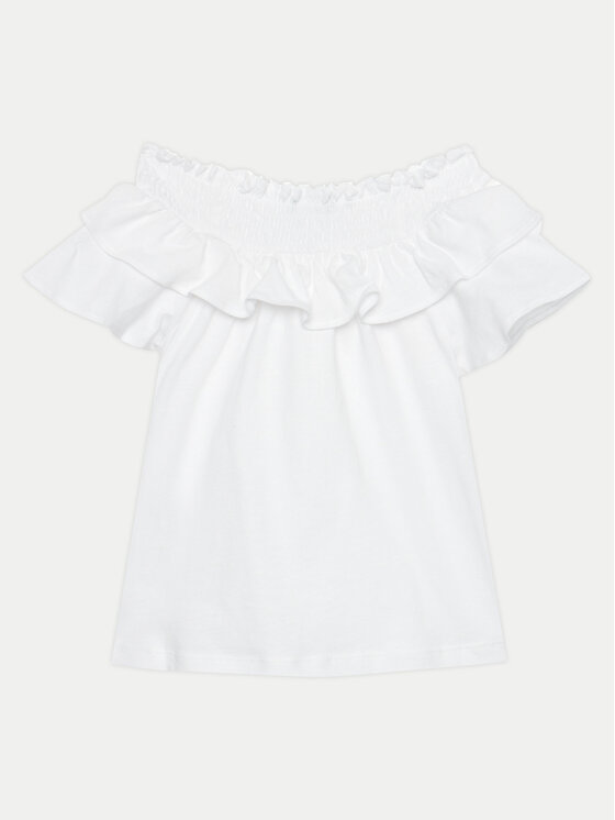 United Colors Of Benetton United Colors Of Benetton Μπλουζάκι 3F4JC10HV Λευκό Relaxed Fit