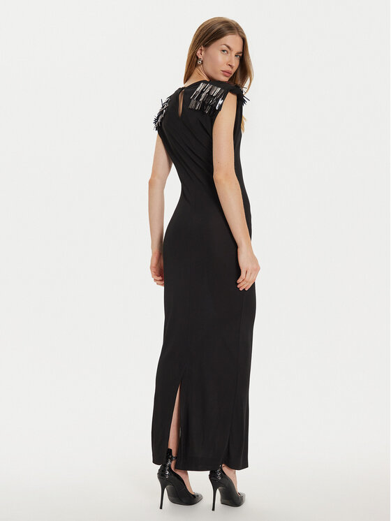 Bruuns Bazaar Bruuns Bazaar Sukienka koktajlowa Dorit BBW4213 Czarny Slim Fit