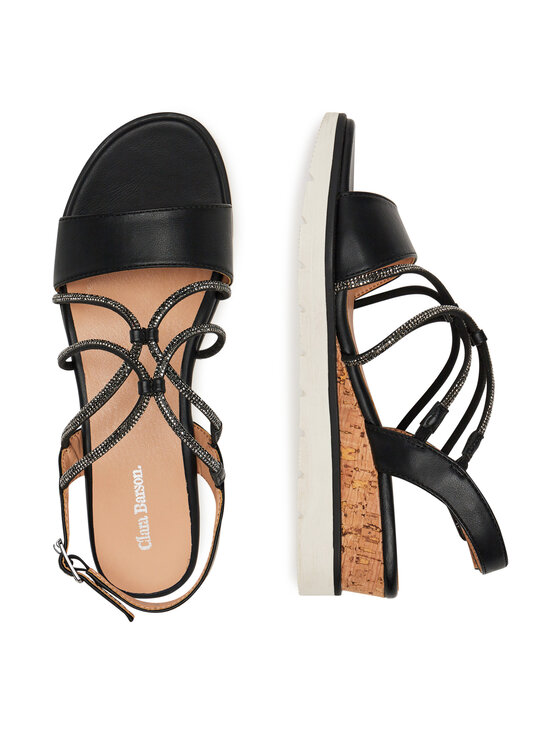 Clara Barson Clara Barson Σανδάλια WS6306-02 Μαύρο
