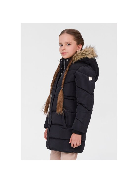 minoti minoti Kurtka zimowa 32COAT197 Czarny Regular Fit