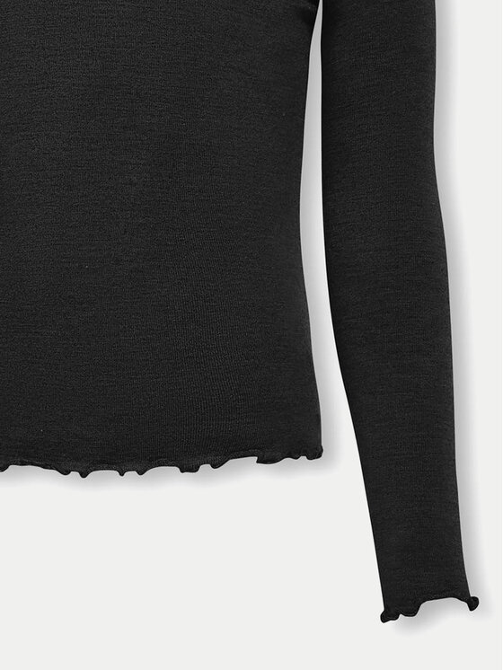Kids ONLY Kids ONLY Bluzka 15331400 Czarny Slim Fit