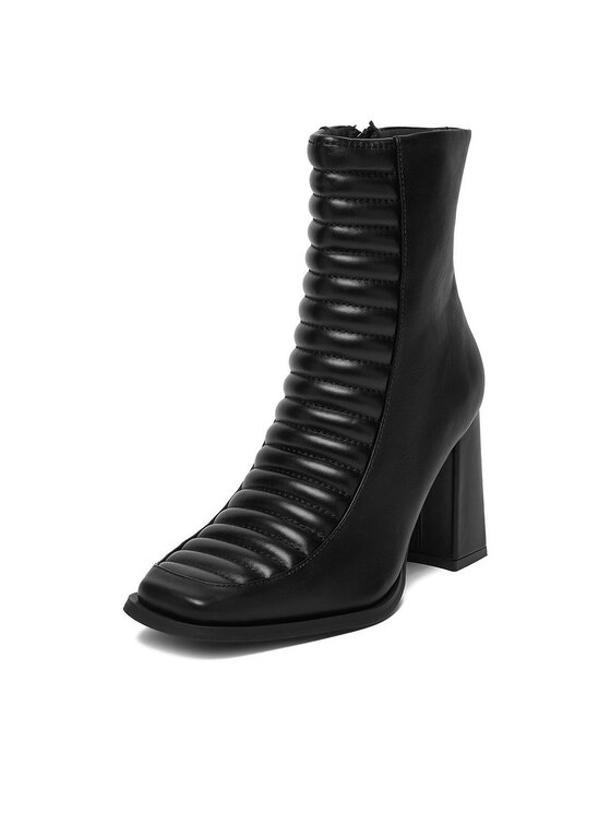 DeeZee DeeZee Škornji 7366 5-BLACK PU Črna