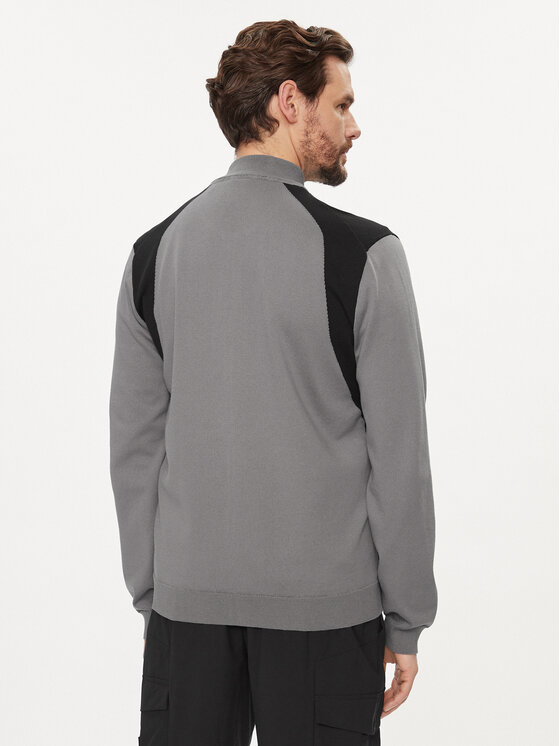 BOSS Boss Pulóver Zotek 50504948 Szürke Regular Fit