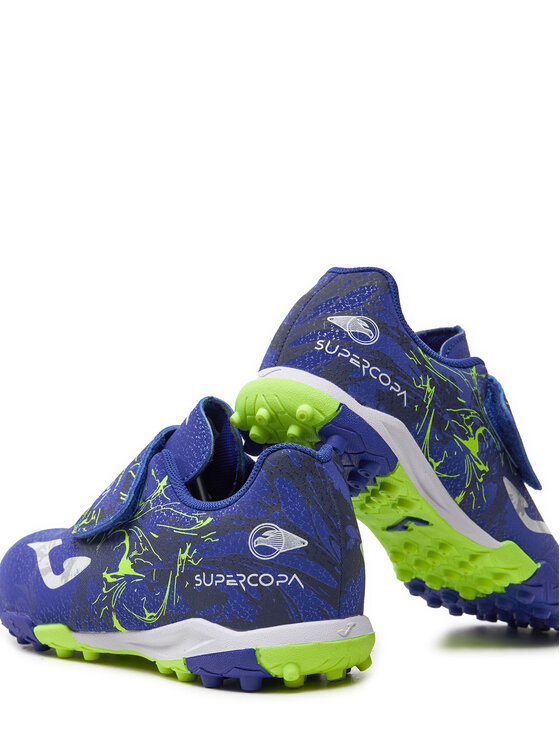 Joma Joma Boty na fotball Super Copa Jr Turf SCJW2404TFV Modrá