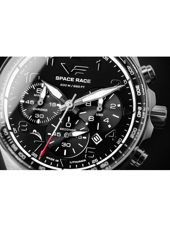 Vostok Europe Vostok Europe Zegarek 6S20-325A741SB Czarny