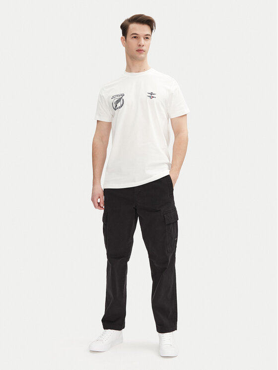 Aeronautica Militare Aeronautica Militare T-shirt 251TS2380J674 Bijela Regular Fit