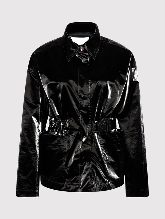 Remain Remain Μπουφάν από απομίμηση δέρματος Ruth RM409 Μαύρο Regular Fit