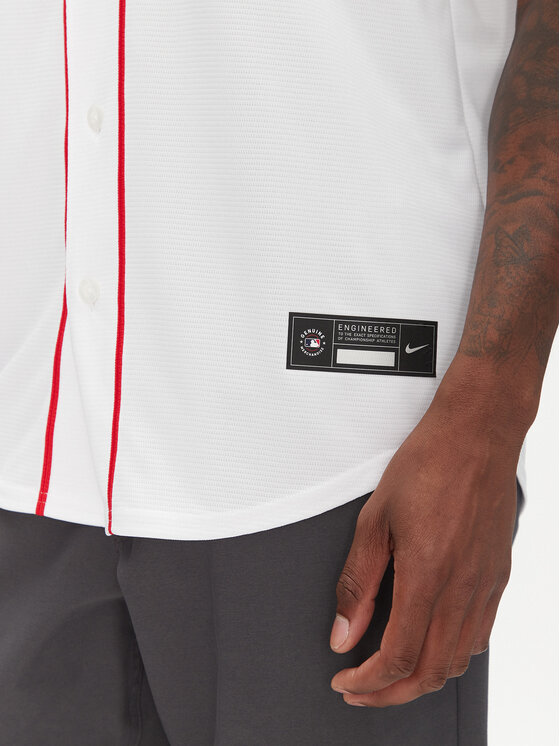 Nike Nike Koszula T770-BQWH-BQ-XVH Biały Regular Fit