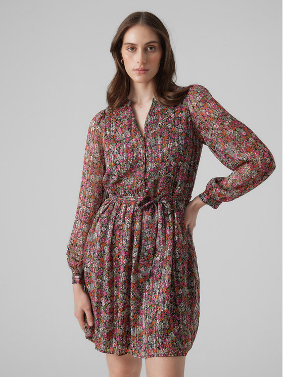 Vero Moda Vero Moda Haljina za svaki dan Abby 10291789 Šarena Regular Fit
