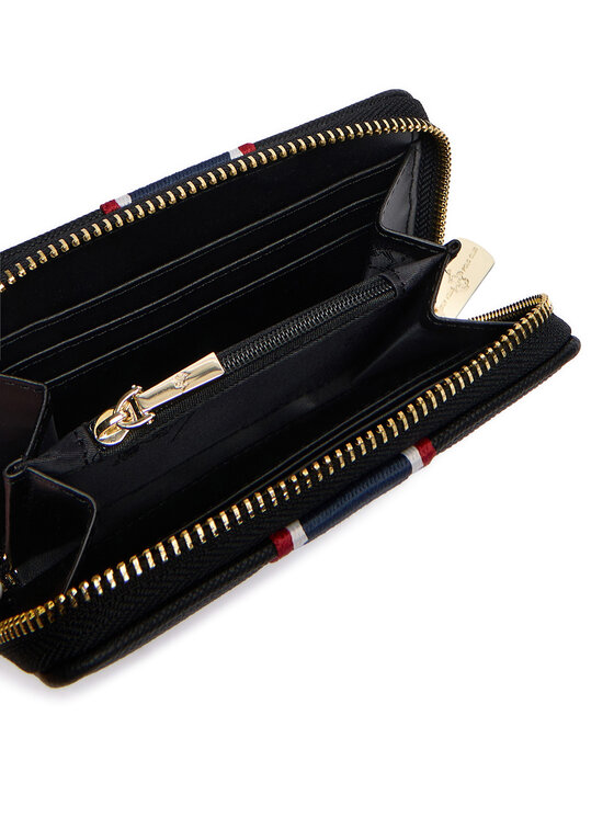 Beverly Hills Polo Club Beverly Hills Polo Club Портфейл CEO-BHPC-W1-005-AW25 Черен