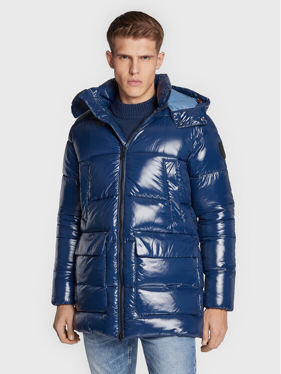 Save The Duck Save The Duck Зимно яке D40292M LUCK15 Тъмносин Regular Fit