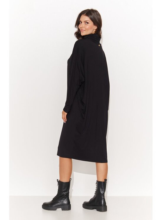 Numinou Numinou Sukienka codzienna NU455 Czarny Baggy Fit