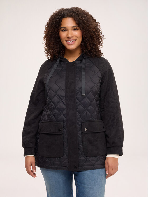 Fiorella Rubino Fiorella Rubino Giubbotto piumino F027T001567N033 Nero Over Fit