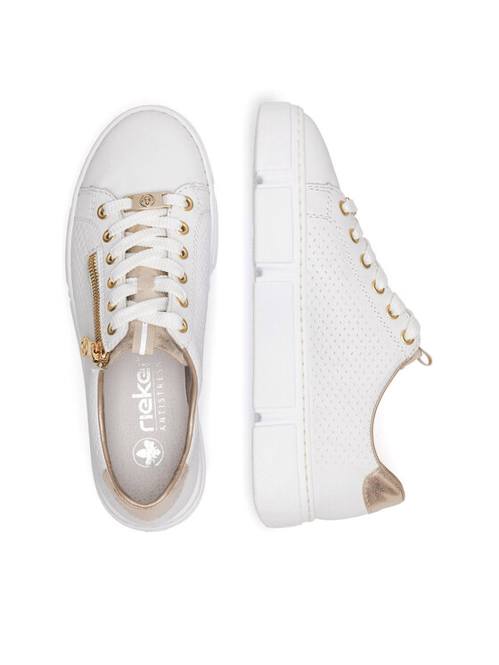 Rieker Rieker Sneakersy N5932-80 Biela