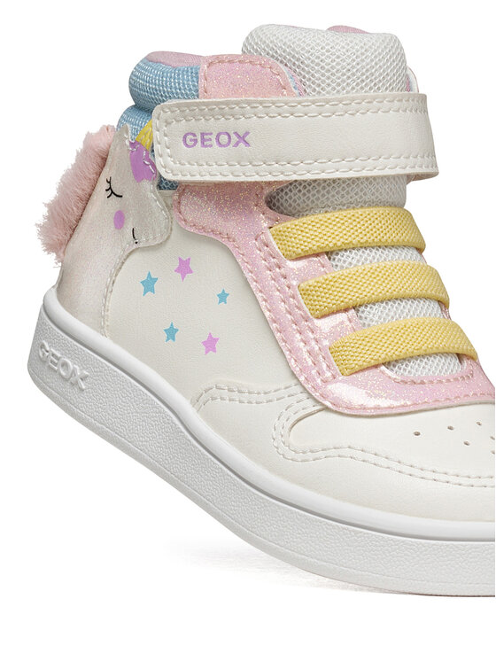 Geox Geox Sneakersy B Eclyper Girl B665MB 0BCQ6 C0406 M Biały