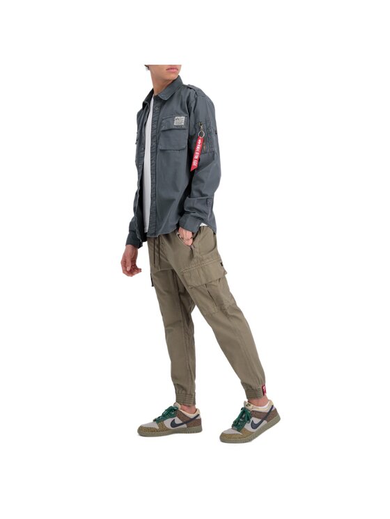 Alpha Industries Alpha Industries Koszula AI.138420-684-3XL Szary Regular Fit