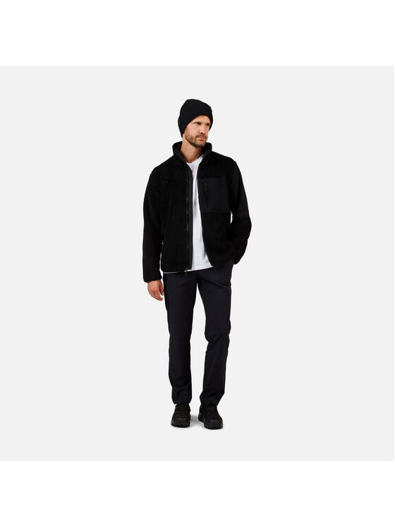 Rossignol Rossignol Polar Alltrack Fz Sherpa Jkt Czarny Regular Fit