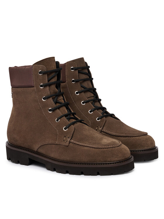 Giuseppe Zanotti Giuseppe Zanotti Šnurovacia obuv IU50023/003 Hnedá