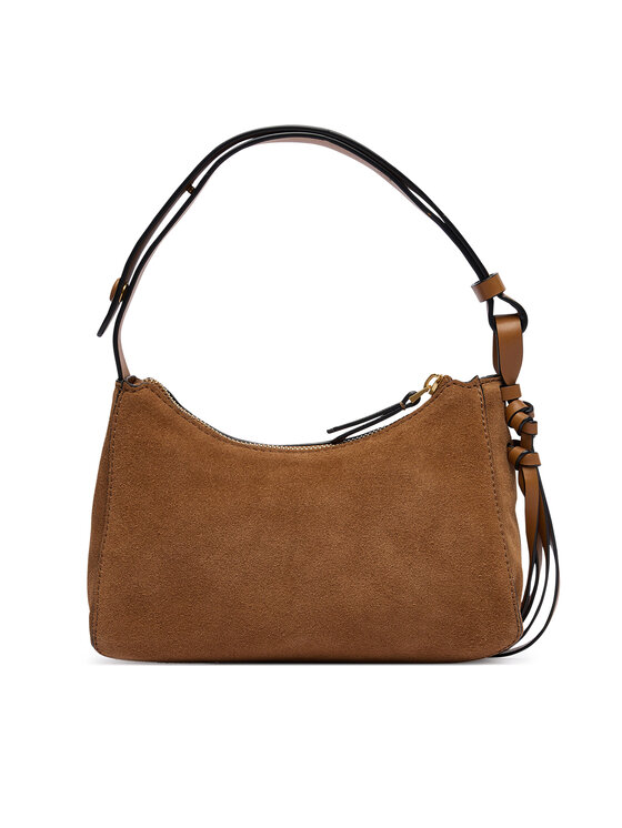 Tommy Hilfiger Tommy Hilfiger Handtasche Th Statement Mini Should Bag Sue AW0AW18823 Braun