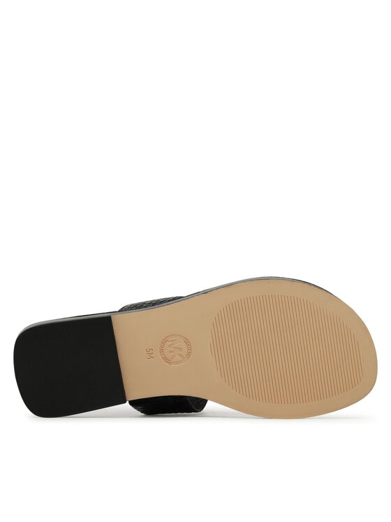 MICHAEL Michael Kors MICHAEL Michael Kors Japonke Parker Thong 40S3PKFS1E Črna