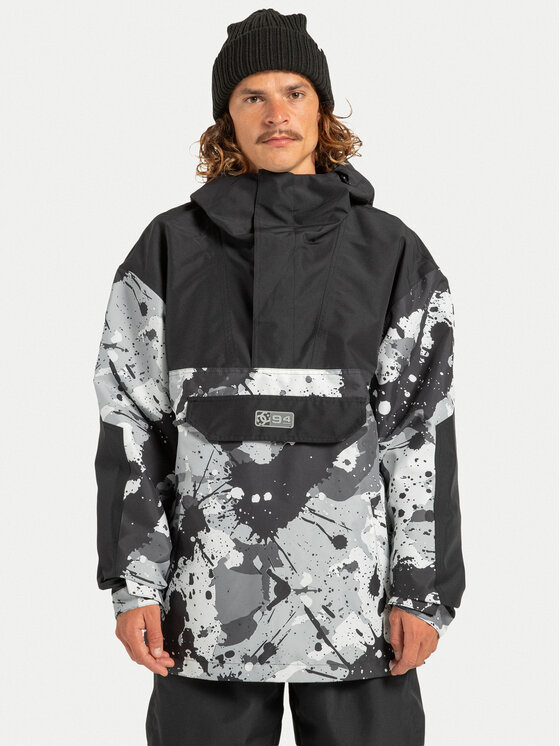 DC Shoes Geacă pentru snowboard Anorak ADYTJ03088 Gri Regular Fit