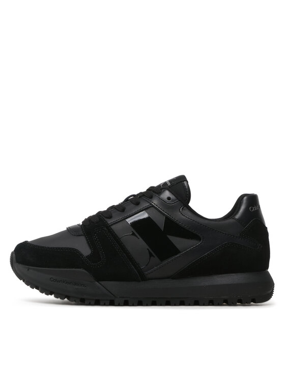 Calvin Klein Jeans Sneakersy Toothy Run Laceup Low Lth Mix YM0YM00744 ...