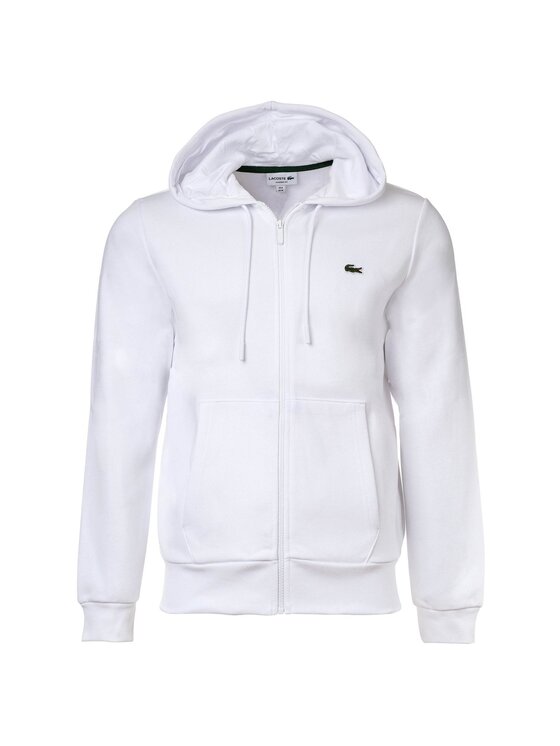 Lacoste Lacoste Kardigan 26656 Biały Casual Fit
