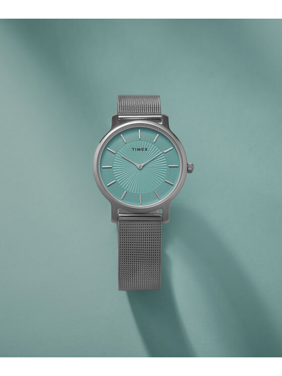 Timex Timex Hodinky TW2Y10100 Strieborná